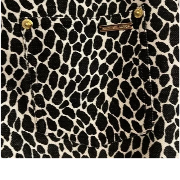 Michael Kors Leopard Print Skinny Jeans - Picture 8 of 9